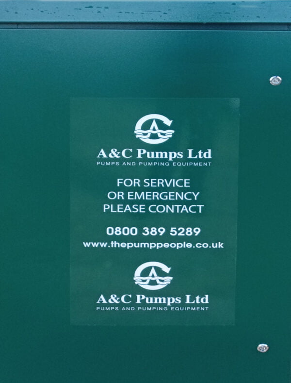 Floor Mounted Electrical Kiosk Cabinet - The Pump People (A & C Pumps Limited), CT3 3HS